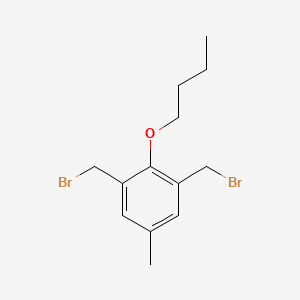 1,3-Bis(bromomethyl)-2-butoxy-5-methylbenzene