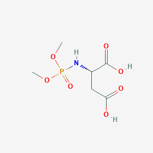 N-(Dimethoxyphosphoryl)-L-aspartic acid