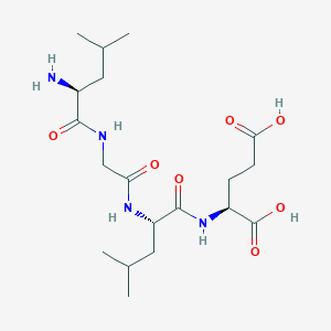 L-Glutamic acid, L-leucylglycyl-L-leucyl-