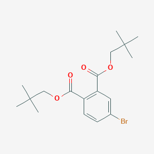 Bis(2,2-dimethylpropyl) 4-bromobenzene-1,2-dicarboxylate