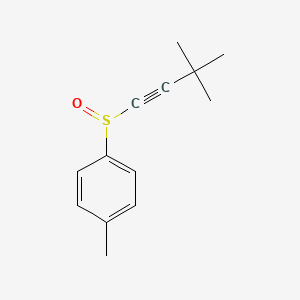 Benzene, 1-[(3,3-dimethyl-1-butynyl)sulfinyl]-4-methyl-