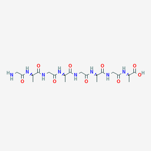 Glycyl-L-alanylglycyl-L-alanylglycyl-L-alanylglycyl-L-alanine