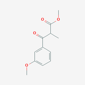 B1423545 Methyl 3-(3-methoxyphenyl)-2-methyl-3-oxopropanoate CAS No. 343305-12-4