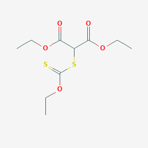 Propanedioic acid, [(ethoxythioxomethyl)thio]-, diethyl ester