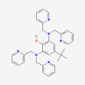 Phenol, 2,6-bis[bis(2-pyridinylmethyl)amino]-4-(1,1-dimethylethyl)-