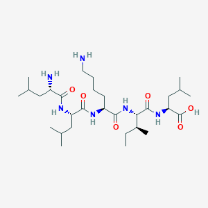 L-Leucyl-L-leucyl-L-lysyl-L-isoleucyl-L-leucine