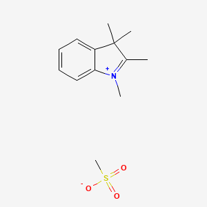 1,2,3,3-Tetramethyl-3H-indol-1-ium methanesulfonate