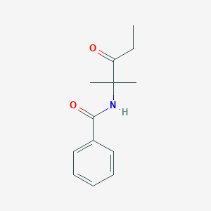 Benzamide, N-(1,1-dimethyl-2-oxobutyl)-