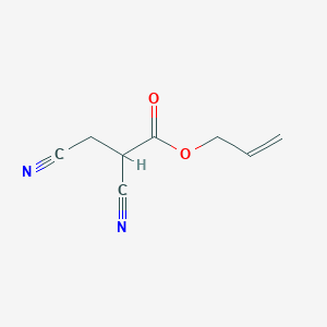 Prop-2-en-1-yl 2,3-dicyanopropanoate