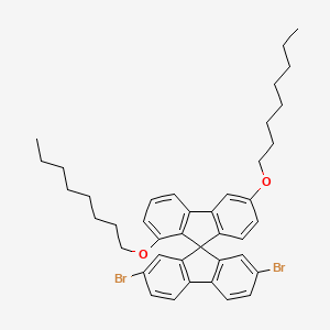 2',7'-Dibromo-1,6-bis(octyloxy)-9,9'-spirobi[fluorene]