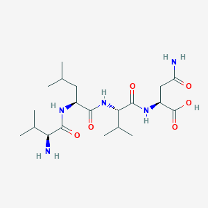 L-Valyl-L-leucyl-L-valyl-L-asparagine