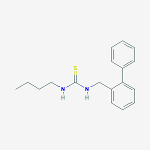 N-[([1,1'-Biphenyl]-2-yl)methyl]-N'-butylthiourea