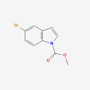 1H-Indole-1-carboxylic acid, 5-bromo-, methyl ester