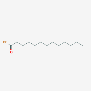 molecular formula C13H25BrO B14236024 Tridecanoyl bromide CAS No. 375392-86-2