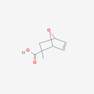 molecular formula C8H10O3 B14236033 2-Methyl-7-oxabicyclo[2.2.1]hept-5-ene-2-carboxylic acid CAS No. 260543-83-7