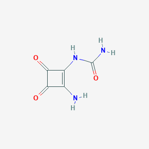 N-(2-Amino-3,4-dioxocyclobut-1-en-1-yl)urea