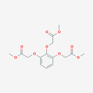 Trimethyl 2,2',2''-[benzene-1,2,3-triyltris(oxy)]triacetate