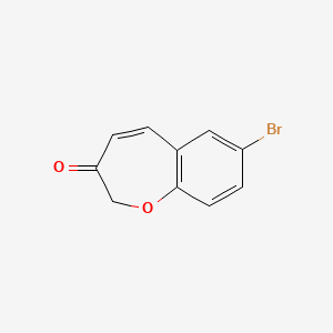 1-Benzoxepin-3(2H)-one, 7-bromo-