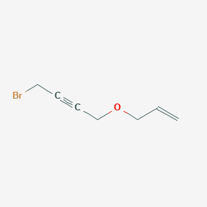 2-Butyne, 1-bromo-4-(2-propenyloxy)-