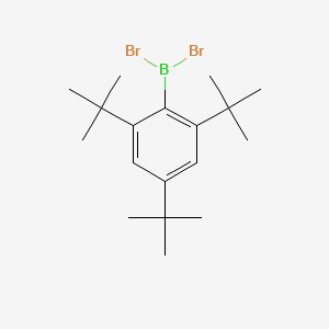 Dibromo(2,4,6-tri-tert-butylphenyl)borane