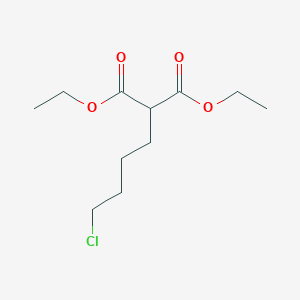 molecular formula C11H19ClO4 B1423651 二乙基2-(4-氯丁基)丙二酸酯 CAS No. 18719-44-3