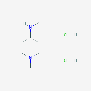 molecular formula C7H18Cl2N2 B1423672 1-甲基-4-甲基氨基哌啶二盐酸盐 CAS No. 99709-59-8