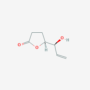 2(3H)-Furanone, dihydro-5-[(1S)-1-hydroxy-2-propenyl]-, (5S)-