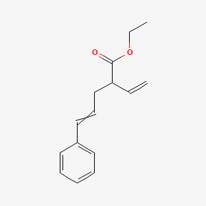 Ethyl 2-ethenyl-5-phenylpent-4-enoate