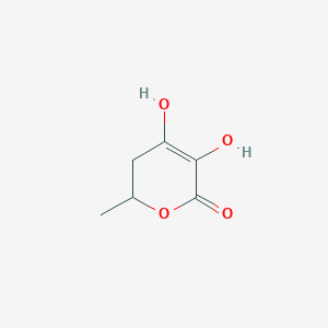 3,4-Dihydroxy-6-methyl-5,6-dihydro-2H-pyran-2-one