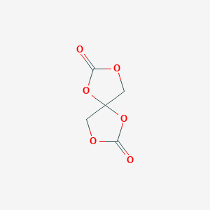 molecular formula C5H4O6 B14236856 1,3,6,8-Tetraoxaspiro[4.4]nonane-2,7-dione CAS No. 486459-47-6