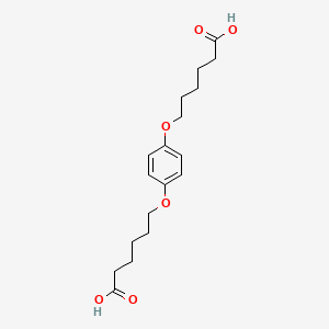 6,6'-[1,4-Phenylenebis(oxy)]dihexanoic acid