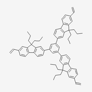 2,2',2''-(Benzene-1,3,5-triyl)tris(7-ethenyl-9,9-dipropyl-9H-fluorene)