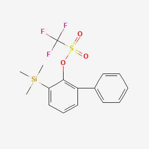 Methanesulfonic acid, trifluoro-, 3-(trimethylsilyl)[1,1'-biphenyl]-2-yl ester