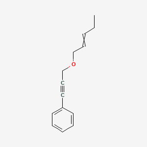 {3-[(Pent-2-en-1-yl)oxy]prop-1-yn-1-yl}benzene