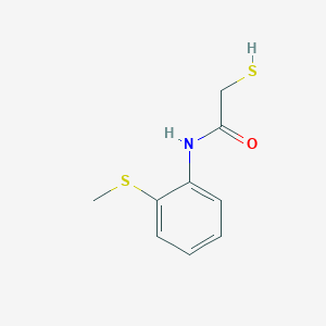 N-[2-(Methylsulfanyl)phenyl]-2-sulfanylacetamide