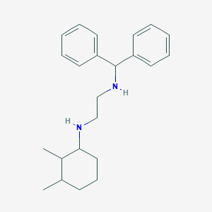 N'-benzhydryl-N-(2,3-dimethylcyclohexyl)ethane-1,2-diamine