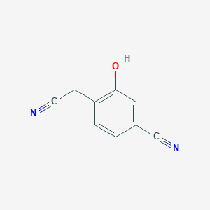 4-(Cyanomethyl)-3-hydroxybenzonitrile