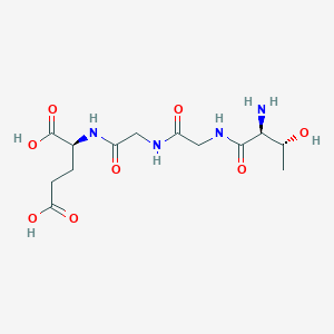 L-Glutamic acid, L-threonylglycylglycyl-