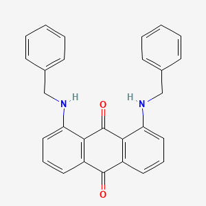 9,10-Anthracenedione, 1,8-bis[(phenylmethyl)amino]-