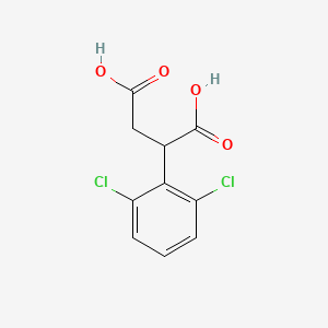 B1423727 2-(2,6-Dichlorophenyl)succinic acid CAS No. 42474-07-7