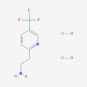 B1423729 2-(5-Trifluoromethyl-pyridin-2-YL)-ethylamine dihydrochloride CAS No. 1187932-37-1