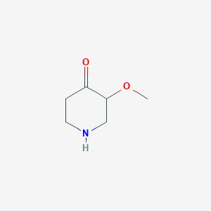 molecular formula C6H11NO2 B1423731 3-甲氧基哌啶-4-酮 CAS No. 1220039-57-5