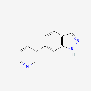 B1423758 6-(Pyridin-3-yl)-1h-indazole CAS No. 885272-35-5
