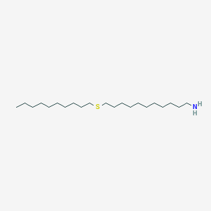 11-(Decylsulfanyl)undecan-1-amine