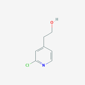 molecular formula C7H8ClNO B1423776 2-(2-Chloropyridin-4-YL)ethanol CAS No. 1206247-86-0