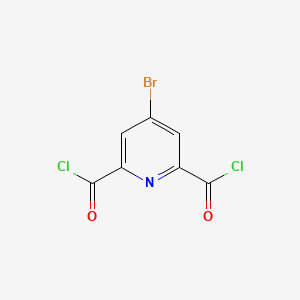 4-Bromopyridine-2,6-dicarbonyl dichloride