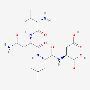 L-Valyl-L-asparaginyl-L-leucyl-L-aspartic acid