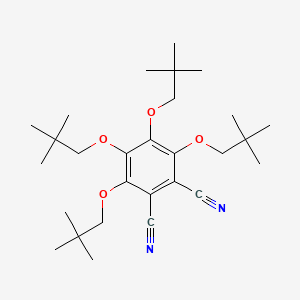 3,4,5,6-Tetrakis(2,2-dimethylpropoxy)benzene-1,2-dicarbonitrile