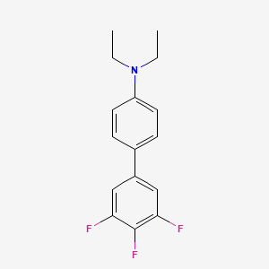 [1,1'-Biphenyl]-4-amine, N,N-diethyl-3',4',5'-trifluoro-