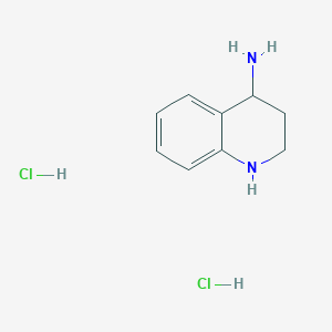 molecular formula C9H14Cl2N2 B1423789 1,2,3,4-四氢喹啉-4-胺二盐酸盐 CAS No. 7578-79-2